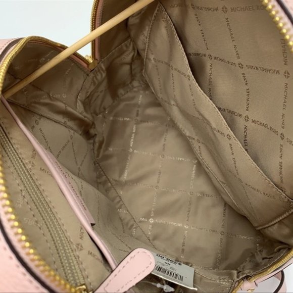 Michael Kors Adina Medium Backpack Leather Powder Blush - Picture 12 of 16